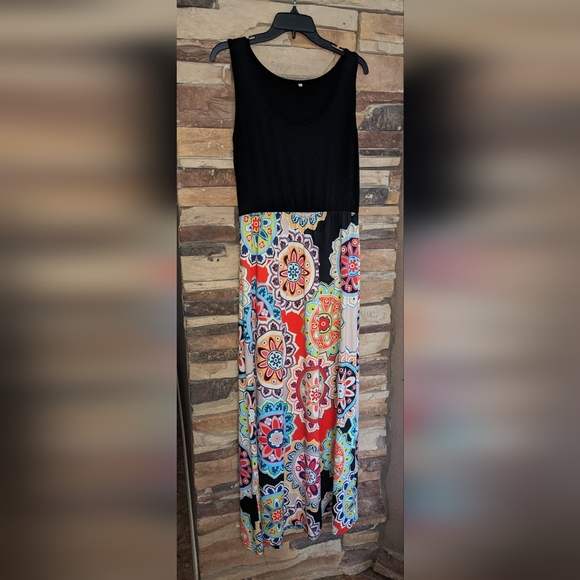 Dresses & Skirts - Colorful Mandala Maxi Dress